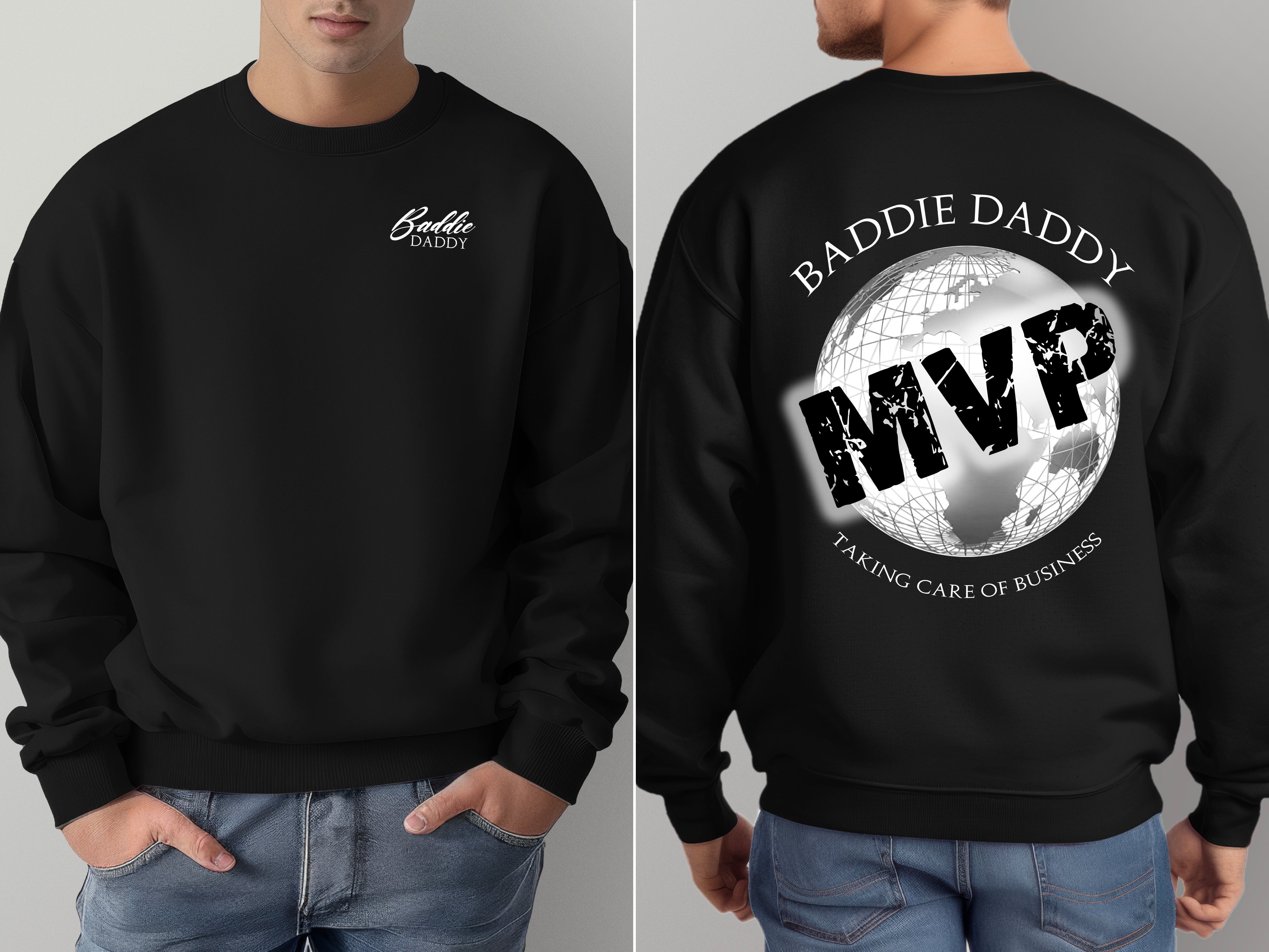 Baddie Daddy Crewneck Sweatshirt