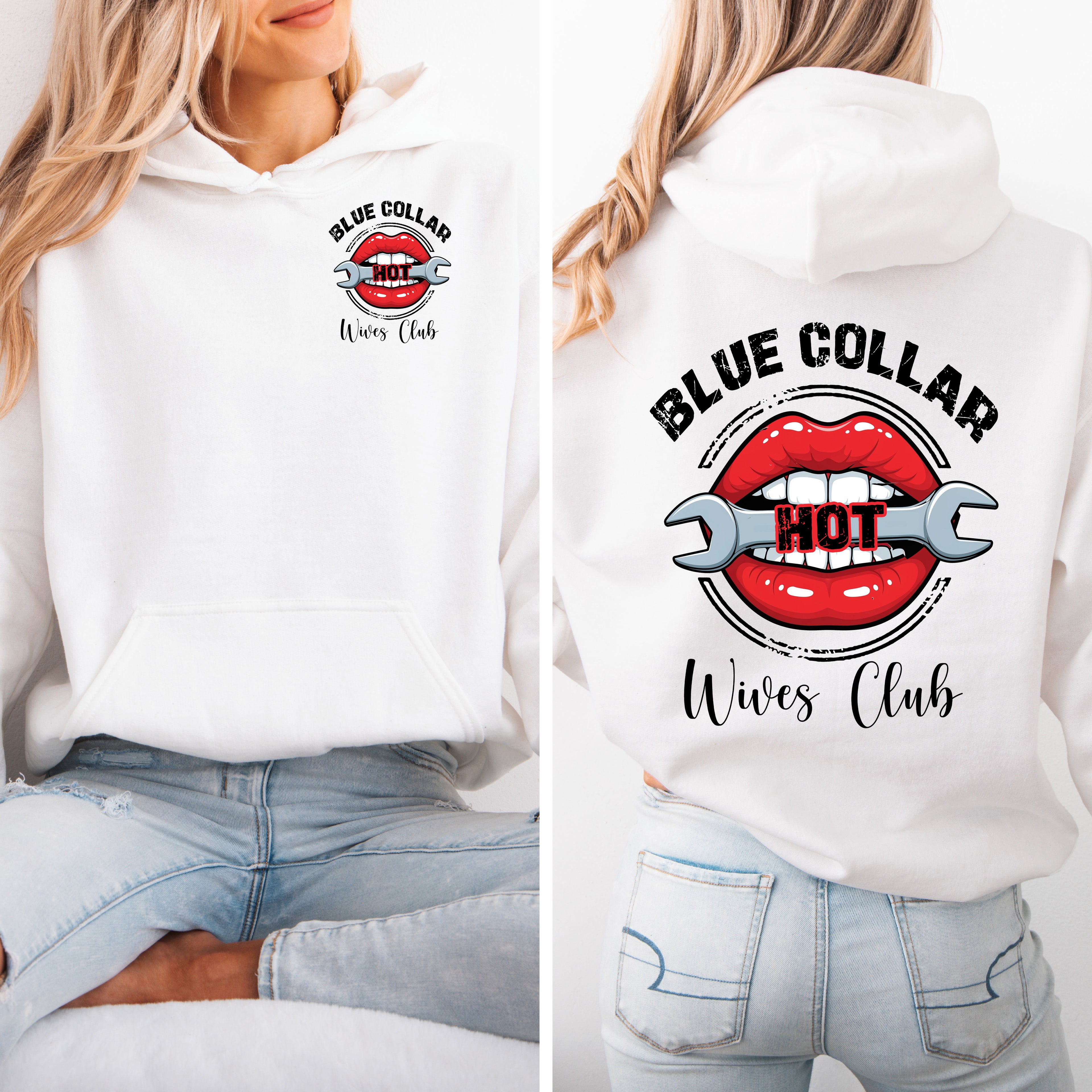 Blue Collar Wife Hoodie